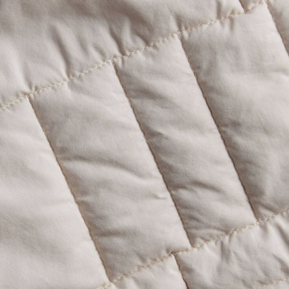 Parachute - Full/Queen Cozy Block Quilt Parchment - Parachute Parchment - Picture 2 of 4